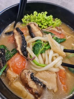 Shacha Udon ~ 26/8/22 at Mong Cha Cha Cafe 夢茶茶 in Central Singapore