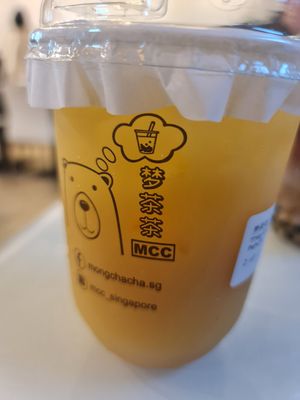 Tropical Fruit drink ~ 4/9/22 at Mong Cha Cha Cafe 夢茶茶 in Central Singapore