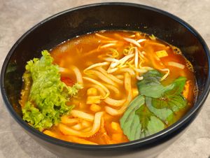 Assam Curry Udon. at Mong Cha Cha Cafe 夢茶茶 in Central Singapore