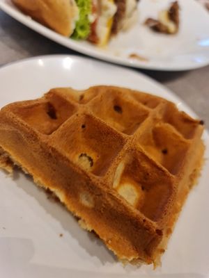 Waffle ~ 19/10/22 at Mong Cha Cha Cafe 夢茶茶 in Central Singapore