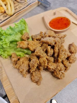 Baked cripsy shiken ~ 19/10/22 at Mong Cha Cha Cafe 夢茶茶 in Central Singapore