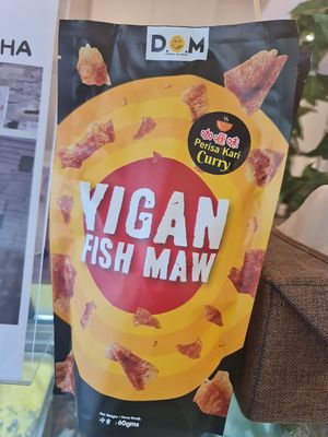 Vegan Fish Maw Curry Flavour  ~ 17/1/23 at Mong Cha Cha Cafe 夢茶茶 in Central Singapore