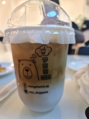 Ice Vietnamese Coconut Coffee ~ 28/01/23 at Mong Cha Cha Cafe 夢茶茶 in Central Singapore