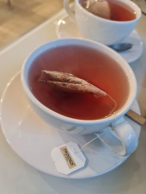 Peach Passion Fruit Tea ~ 2/3/22 at Mong Cha Cha Cafe 夢茶茶 in Central Singapore