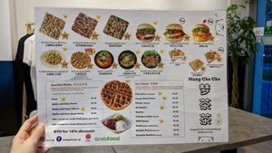 Menu as of Apr 2023; smaller selection of mains available as they prepare for closure at Mong Cha Cha Cafe 夢茶茶 in Central Singapore