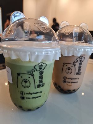 I'm going to miss these 2 drinks ~ 5/5/23 at Mong Cha Cha Cafe 夢茶茶 in Central Singapore
