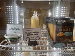 More vegan alternatives   at Mong Cha Cha Cafe 夢茶茶 in Central Singapore