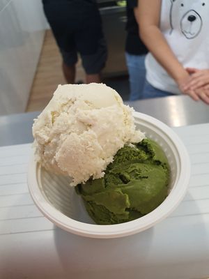 Matcha & MSW at Mong Cha Cha Cafe 夢茶茶 in Central Singapore