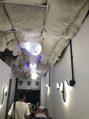 store interior  at Mong Cha Cha Cafe 夢茶茶 in Central Singapore