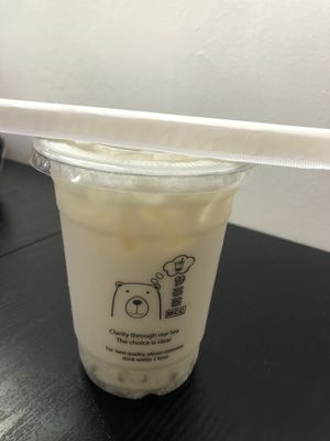 oddly hazy mylk $5.90 👍🏻👍🏻 at Mong Cha Cha Cafe 夢茶茶 in Central Singapore