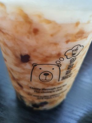 Early Grey Mylk Tea at Mong Cha Cha Cafe 夢茶茶 in Central Singapore