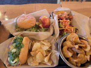 All vegan at Wild Fields Brewhouse in Atascadero