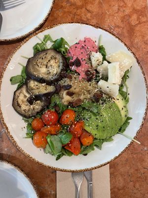 Ensalada “Veggie”  at Naked and Sated - Serrano in Madrid