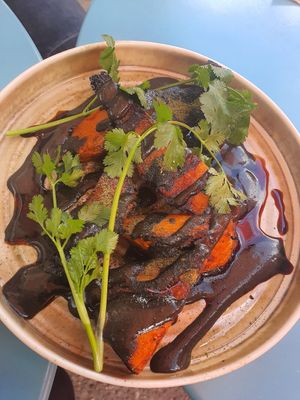 Batatas con alioli at Sesame in Chamonix-mont-blanc