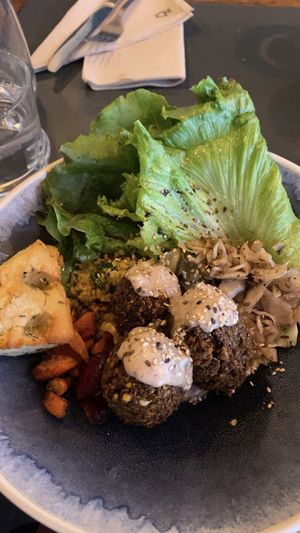 Falafel bowl  at Sesame in Chamonix-mont-blanc