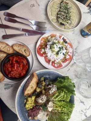 Healthy lunch !  at Sesame in Chamonix-mont-blanc