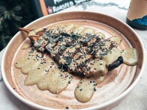 Aubergine 🍆💜  at Sesame in Chamonix-mont-blanc