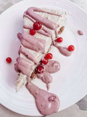 Cheese cake 😍  at Sesame in Chamonix-mont-blanc