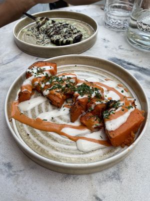 Sweet potato tapas  at Sesame in Chamonix-mont-blanc