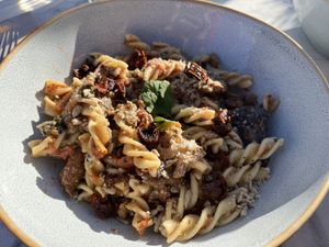 Fusili pasta dish 😋   at Sesame in Chamonix-mont-blanc