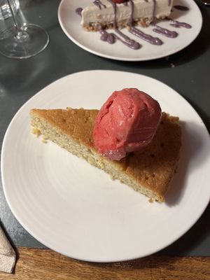 Orange cake   at Sesame in Chamonix-mont-blanc