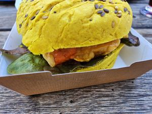 Burger at Sesame in Chamonix-mont-blanc