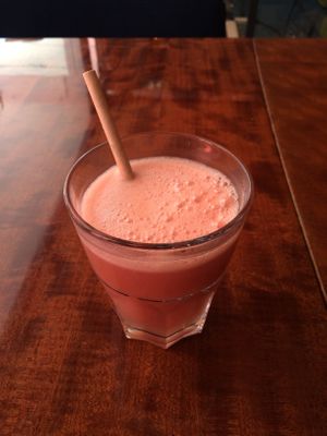 Smoothie at Sesame in Chamonix-mont-blanc