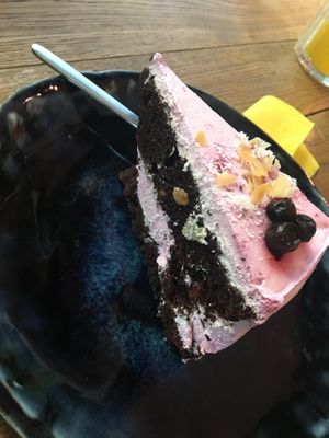 This cake was my favourite at Inclusive Cafe Ogurci in St Petersburg