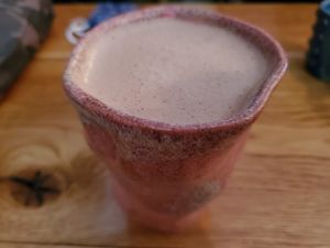 Hot Chocolat at Inclusive Cafe Ogurci in St Petersburg