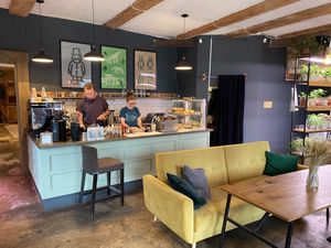 Reception  at Inclusive Cafe Ogurci in St Petersburg