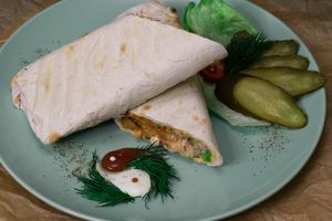 Falafel  at Gulyaipole in St Petersburg