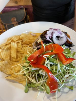 Portabella Stachewich  at The Beet Box Cafe in Haleiwa