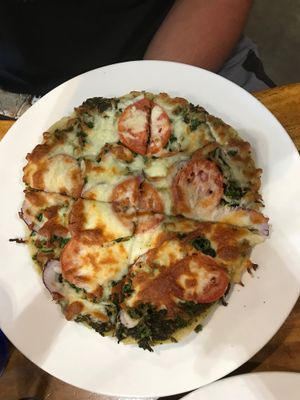 Pizza at The Beet Box Cafe in Haleiwa