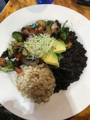 The Healthy Plate at The Beet Box Cafe in Haleiwa