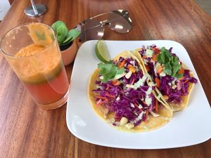 Taco at The Beet Box Cafe in Haleiwa