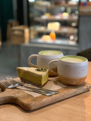 pumpkin cake at Pilligreen in Minsk