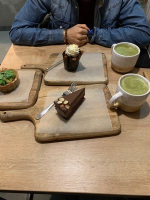 Chocolate cake  at Pilligreen in Minsk