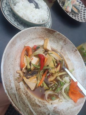 tamarinde tofu-light sour at Absolute Barbecues in Kempten