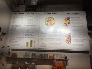 Menu  at LALA Health Bar & Cafe in Stuttgart