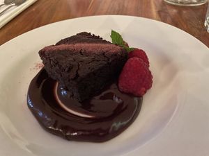 Beetroot Brownie at The Veg Box Cafe - Canterbury in Canterbury
