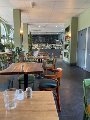 Seating  at The Veg Box Cafe - Canterbury in Canterbury