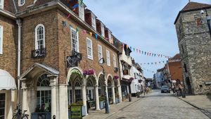 Location of the Veg Box Cafe at The Veg Box Cafe - Canterbury in Canterbury