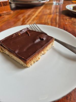 Millionaire shortbread, very nice at The Veg Box Cafe - Canterbury in Canterbury