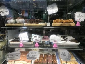 Selection of treats at The Veg Box Cafe - Canterbury in Canterbury