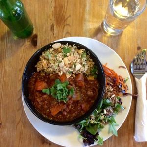 couscous at The Veg Box Cafe - Canterbury in Canterbury