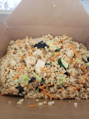 Sushi bowl at Naked Lunch in Philadelphia