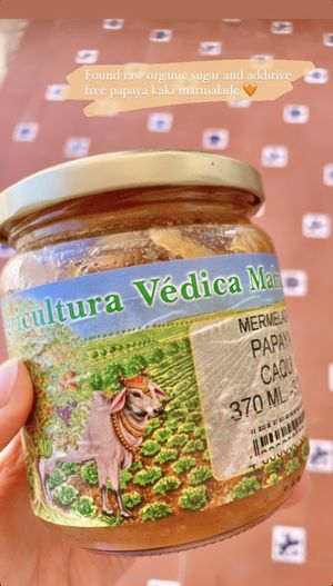 Sugar free jam 😄  at Agricultura Vedica Maharishi in Nerja