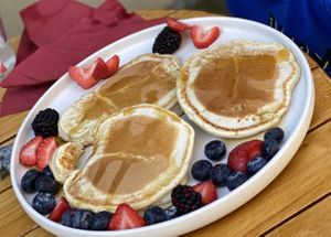 Pancakes at The Wooer in Falkirk