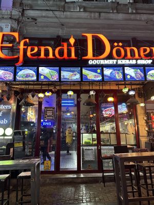   at Efendi Doner in Bucharest