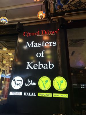   at Efendi Doner in Bucharest